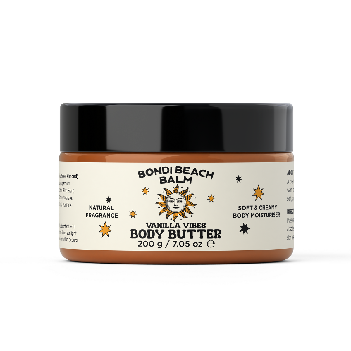 Bondi Beach Balm - VANILLA VIBES BODY BUTTER (200g)